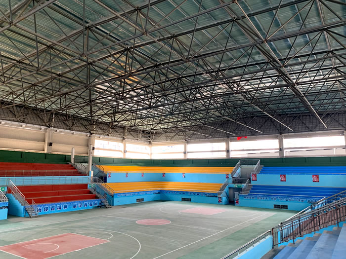 蛟河体育馆网架